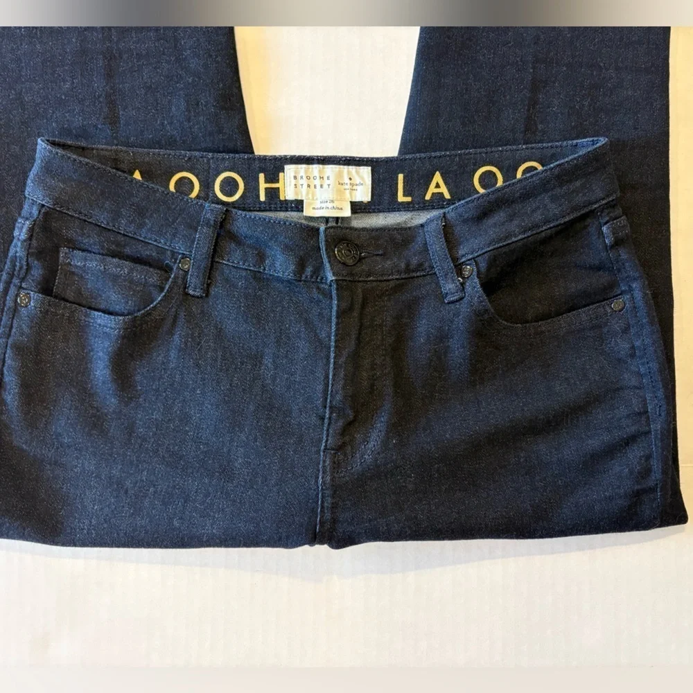 Kate Spade Broome St dark wash jeans size 26